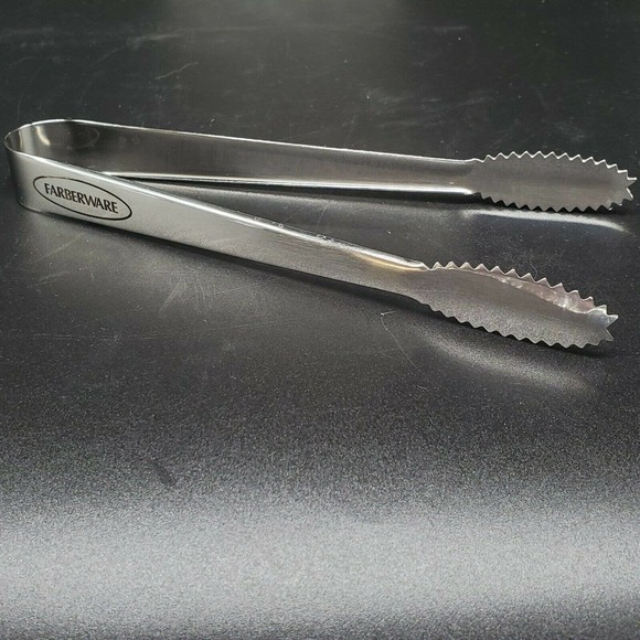 Anchor Hocking Barware Wexford Ice Bucket w Lid & Tongs - Picture 6 of 9